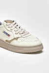 Sneakers MEDALIST LOW AULW-NE15 in pelle platino e sponge women Autry - 5