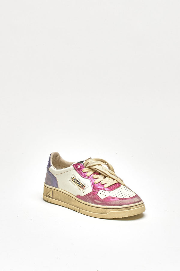 Sneakers MEDALIST LOW SUPER VINTAGE – AVLW-MT07 in pelle women Autry