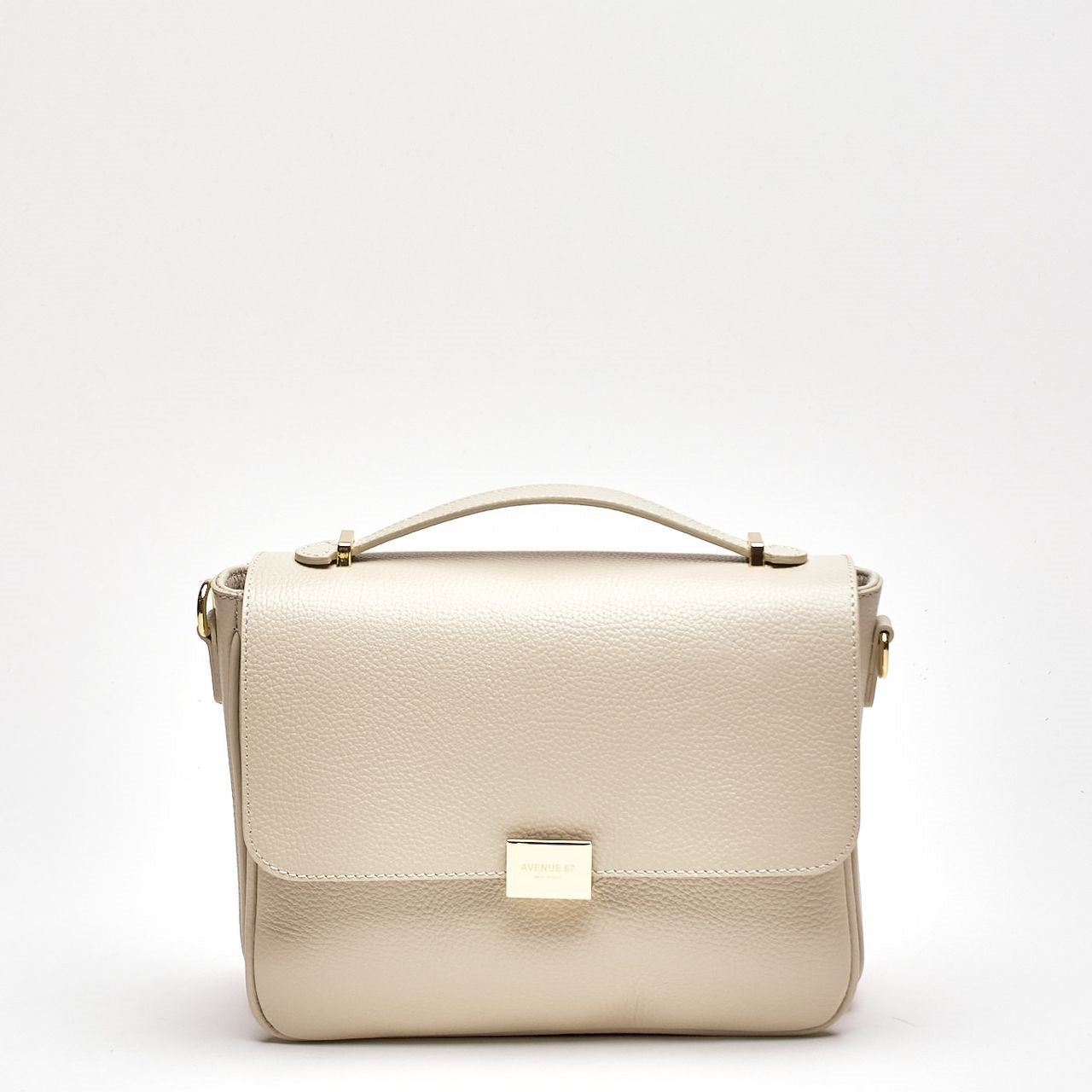 Borsa INGRID in pelle tortora women Avenue 67 - 7