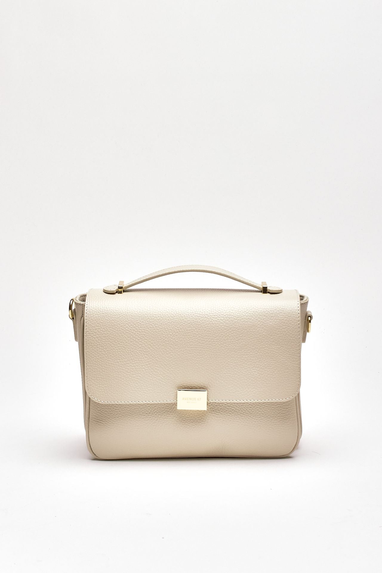 Borsa INGRID in pelle tortora women Avenue 67 - 1