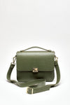 Borsa INGRID in pelle oliva women Avenue 67 - 4