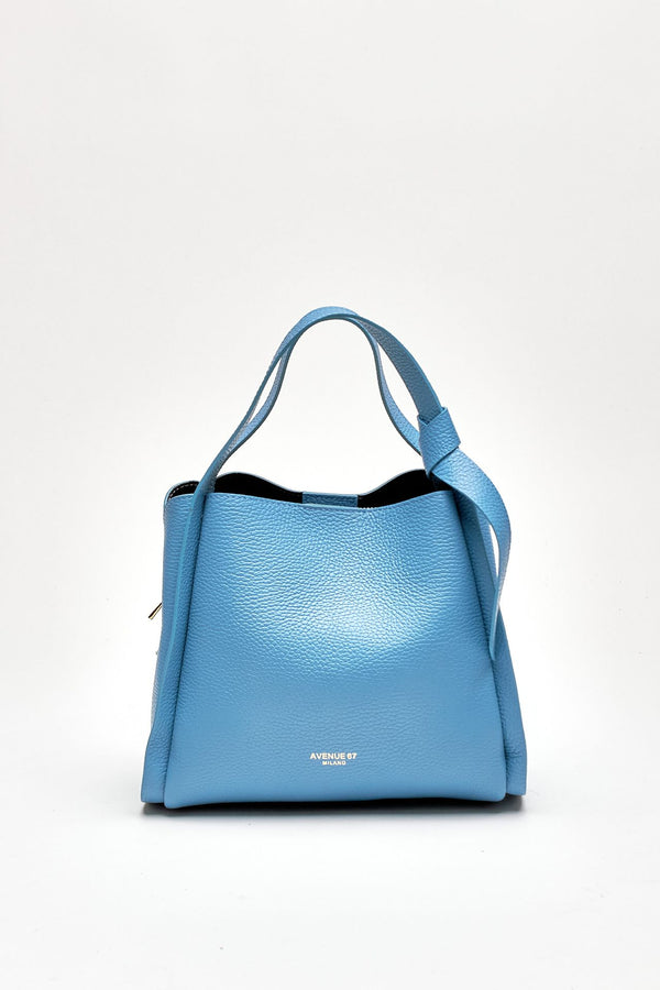 Borsa GISELA in pelle azzurro women Avenue 67