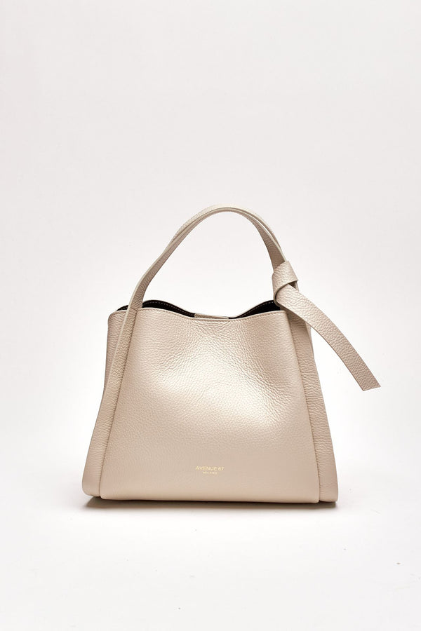 Borsa GISELA in pelle tortora women Avenue 67