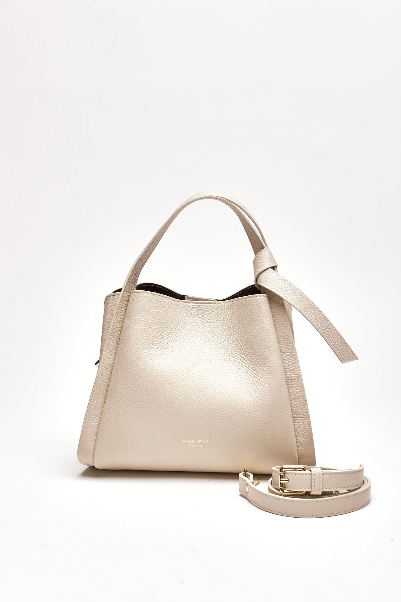 Borsa GISELA in pelle tortora women Avenue 67 - 4