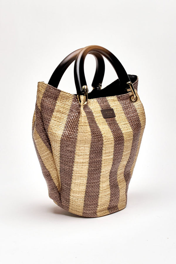 Secchiello morbido SHOPPER RAFIA in rafia women Avenue 67