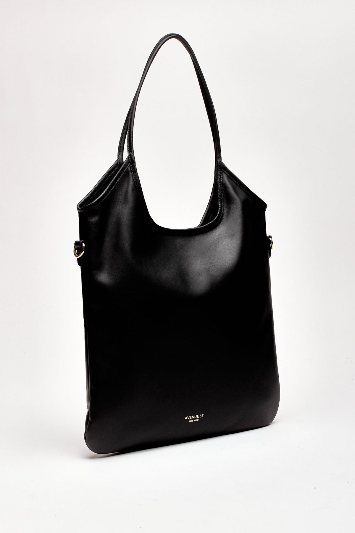 Shopper morbida SHANTY in nappa nero women Avenue 67 - 2
