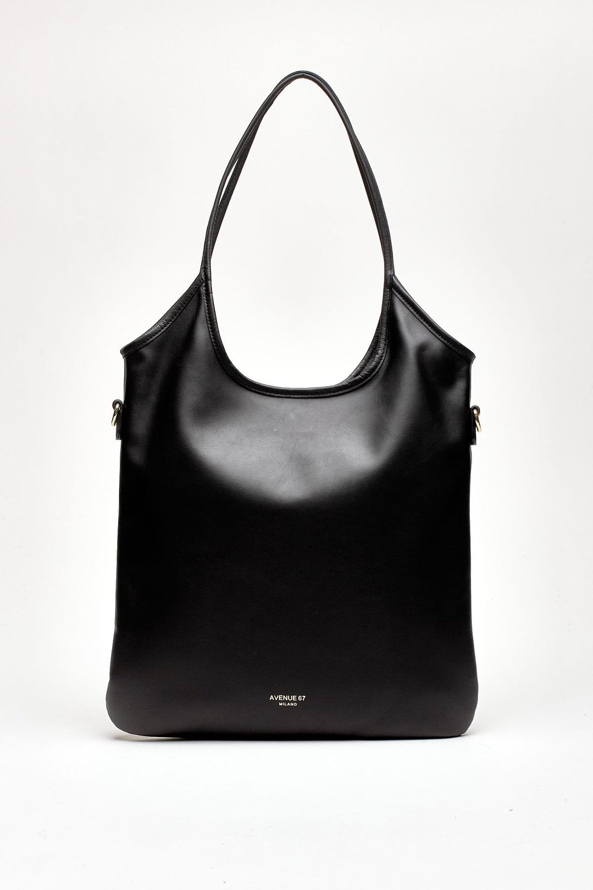 Shopper morbida SHANTY in nappa nero women Avenue 67 - 1