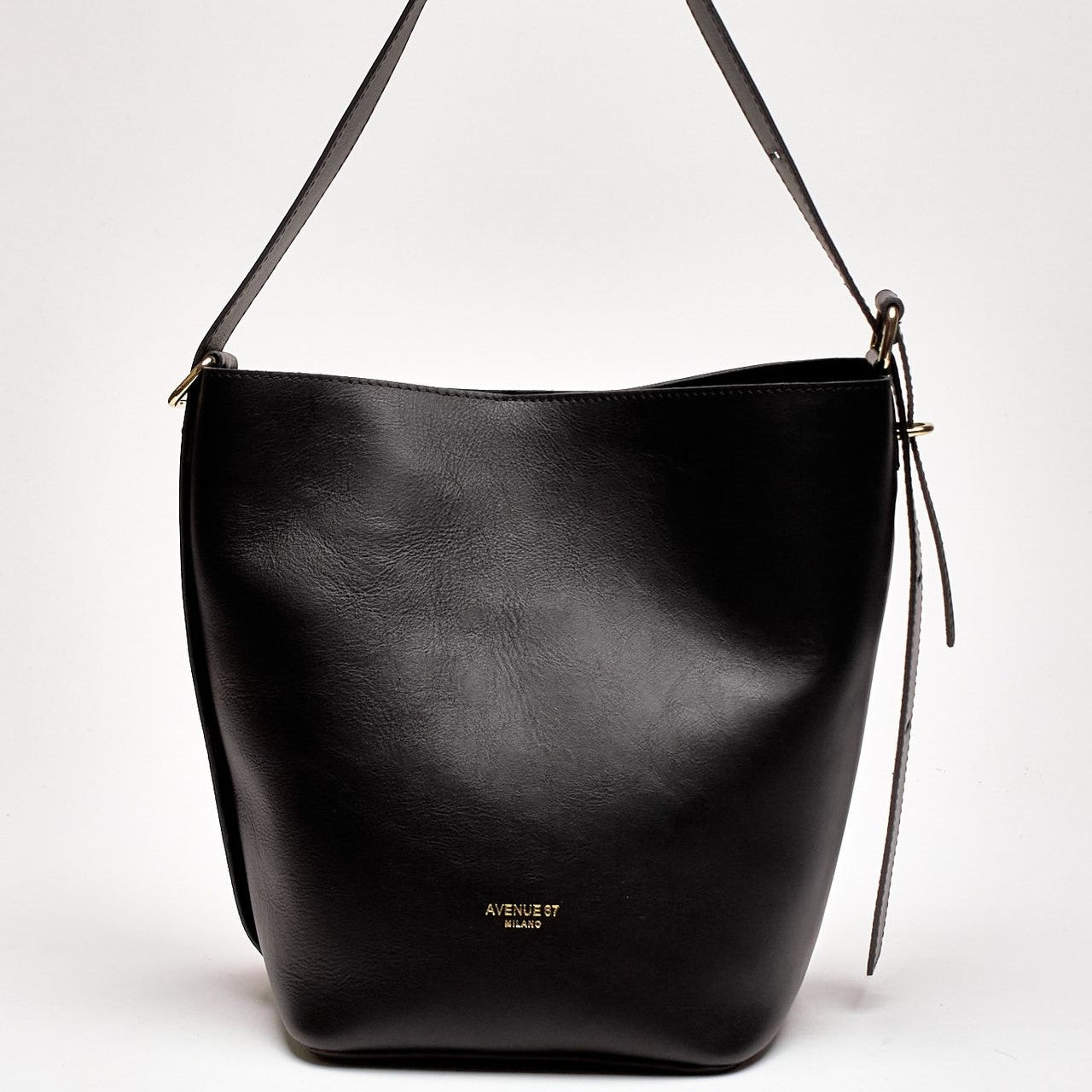 Secchiello morbido MADISON in nappa nero women Avenue 67 - 7