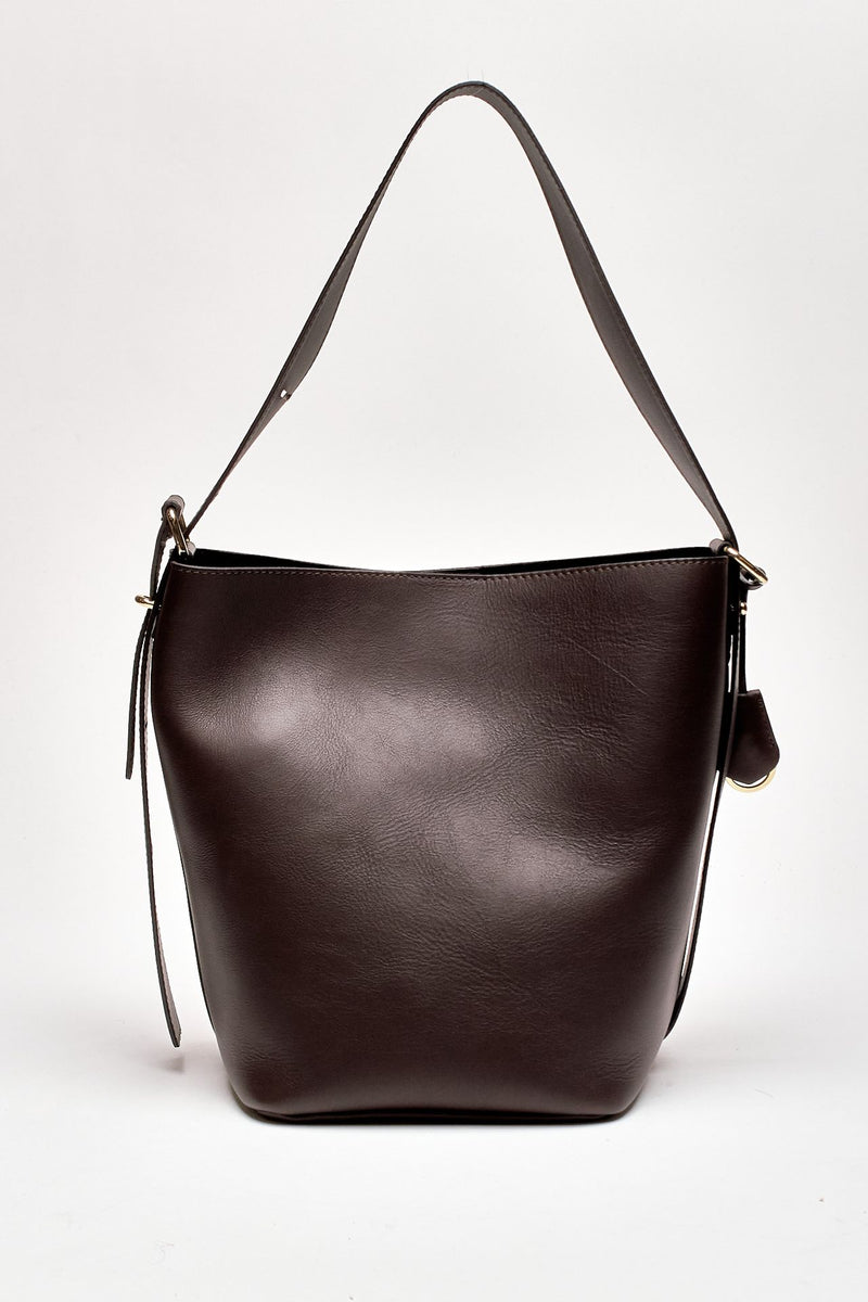 Secchiello morbido MADISON in nappa marrone women Avenue 67 - 3