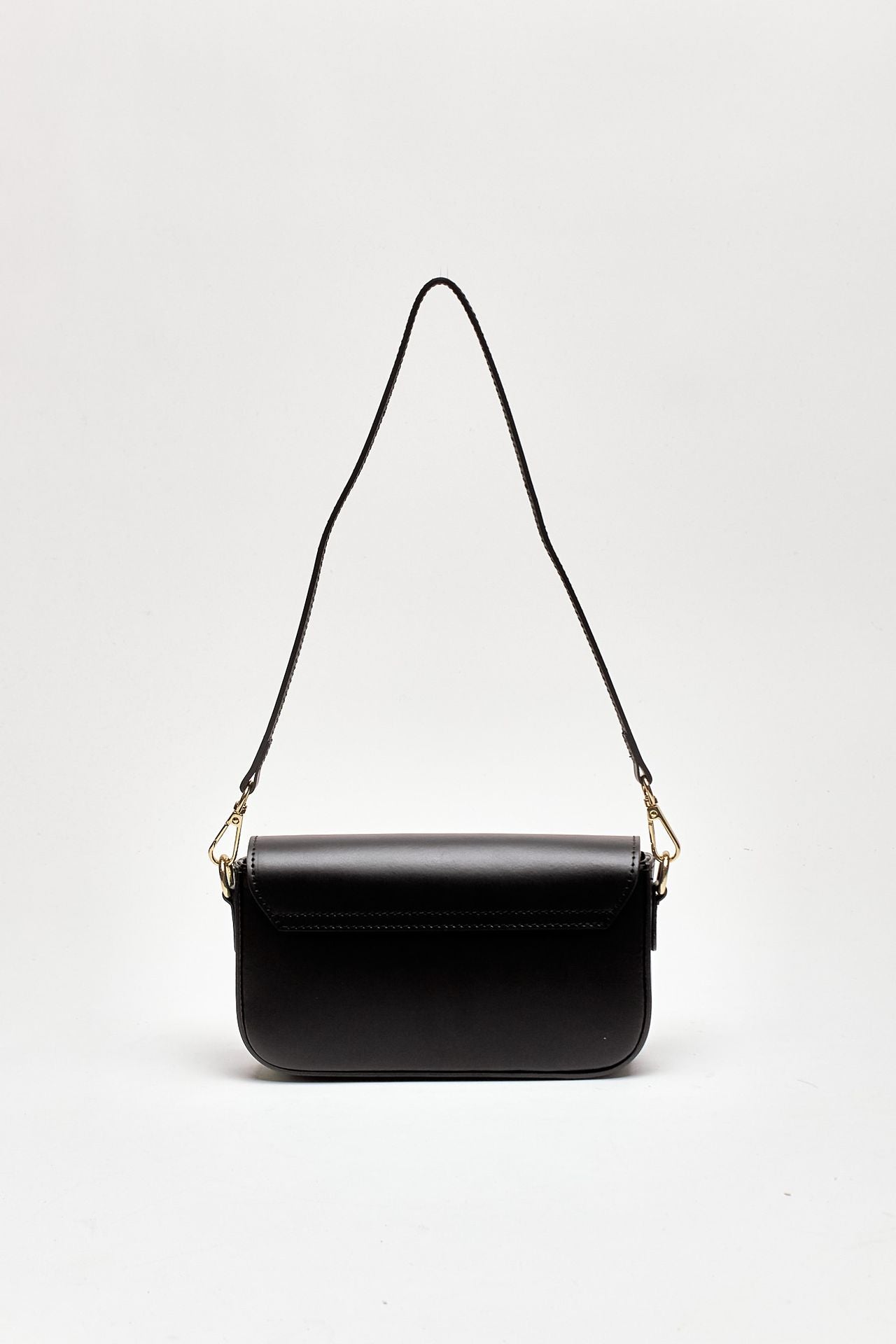 Clutch rigida FARAH in pelle ruga nero women Avenue 67 - 3