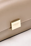 Clutch rigida FARAH in pelle ruga tortora women Avenue 67 - 5