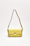 Clutch rigida FARAH in pelle ruga limone women Avenue 67 - 3