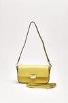 Clutch rigida FARAH in pelle ruga limone women Avenue 67 - 4