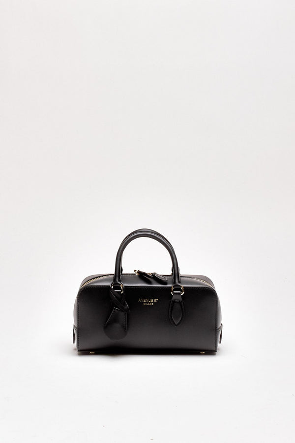 Mini-bauletto rigido ALIMA in pelle nero women Avenue 67