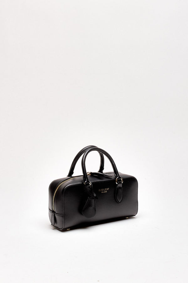 Mini-bauletto rigido ALIMA in pelle nero women Avenue 67