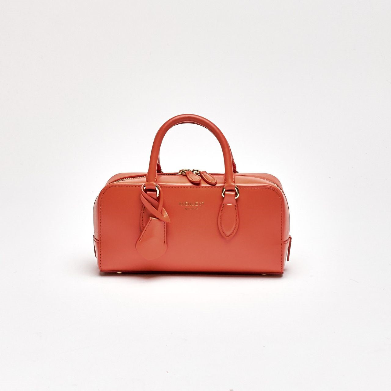 Mini-bauletto rigido ALIMA in pelle arancio women Avenue 67 - 6