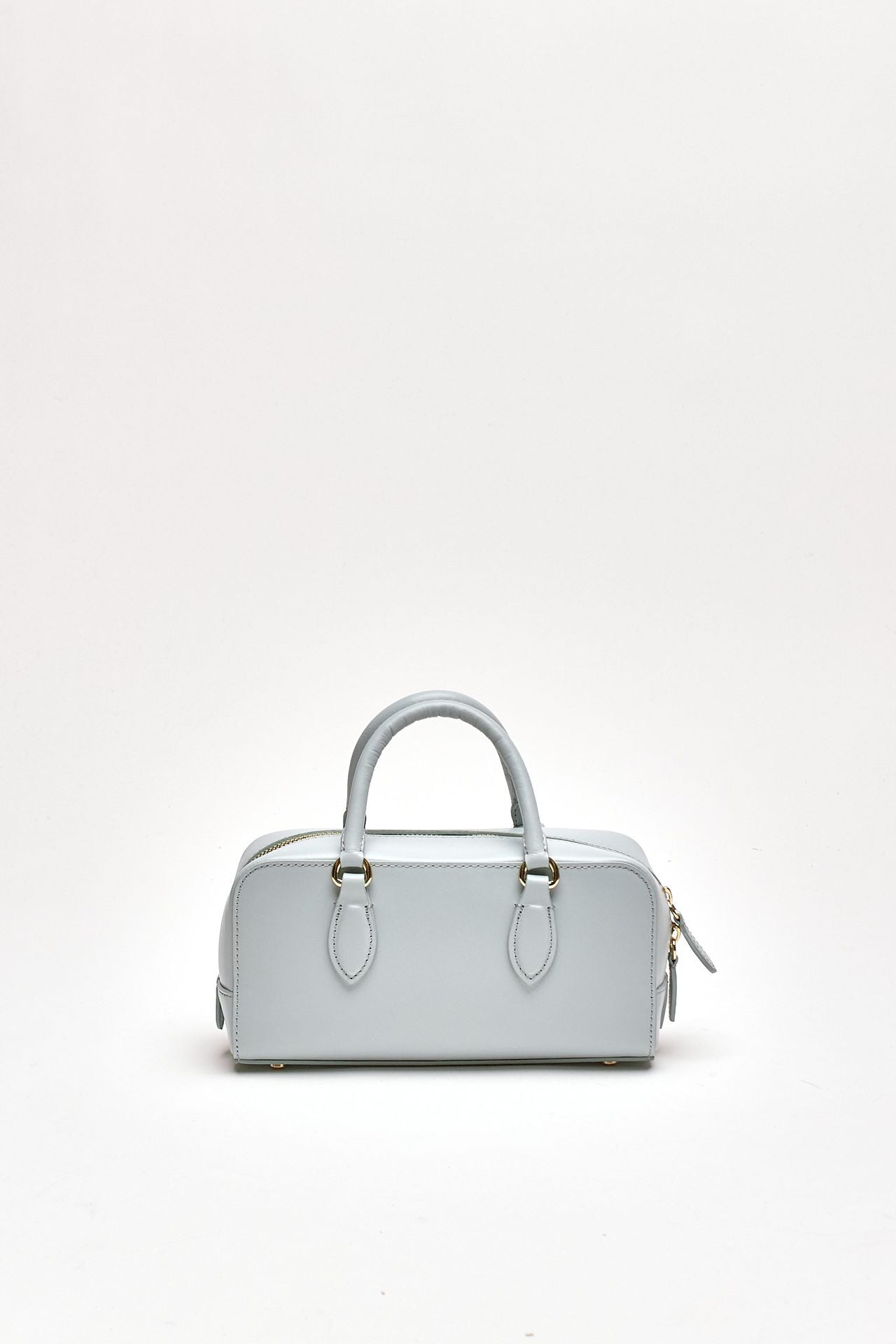 Mini-bauletto rigido ALIMA in pelle celeste women Avenue 67 - 3