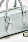 Mini-bauletto rigido ALIMA in pelle celeste women Avenue 67 - 5