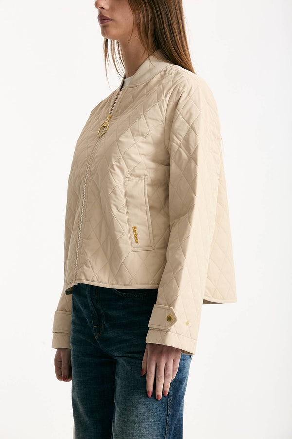 Giubbino trapuntato WHILLAN beige women Barbour