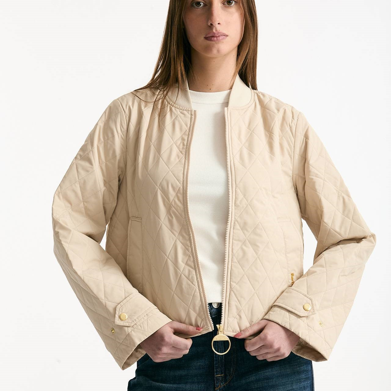 Giubbino trapuntato WHILLAN beige women Barbour - 8