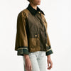 Giacca cerata crop ALMA WAX sabbia women Barbour - 10