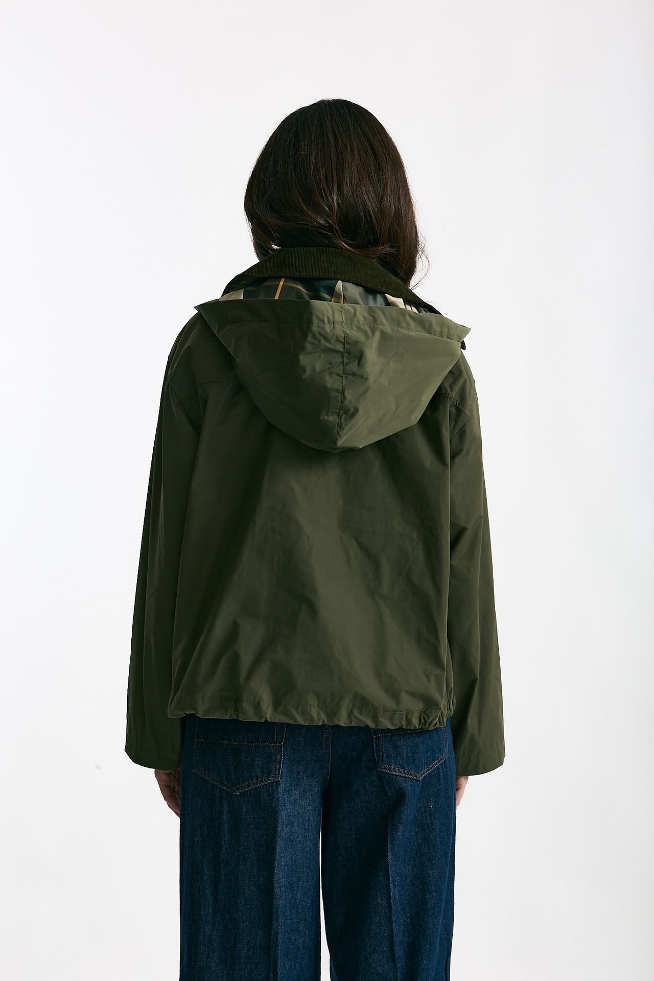 Giubbino WEAVER in nylon verde women Barbour - 2
