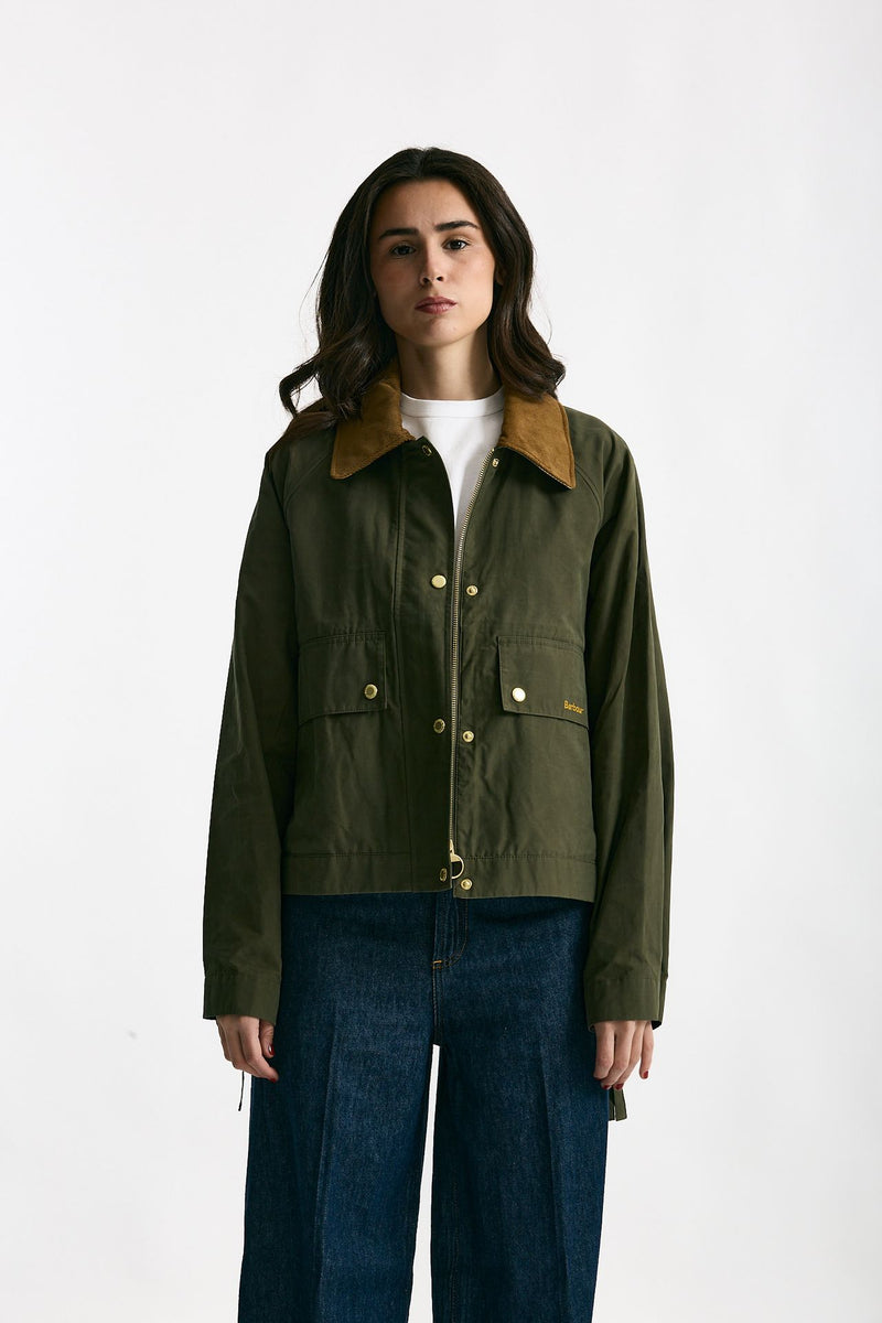 Giubbino antipioggia MEDLAN verde women Barbour - 4