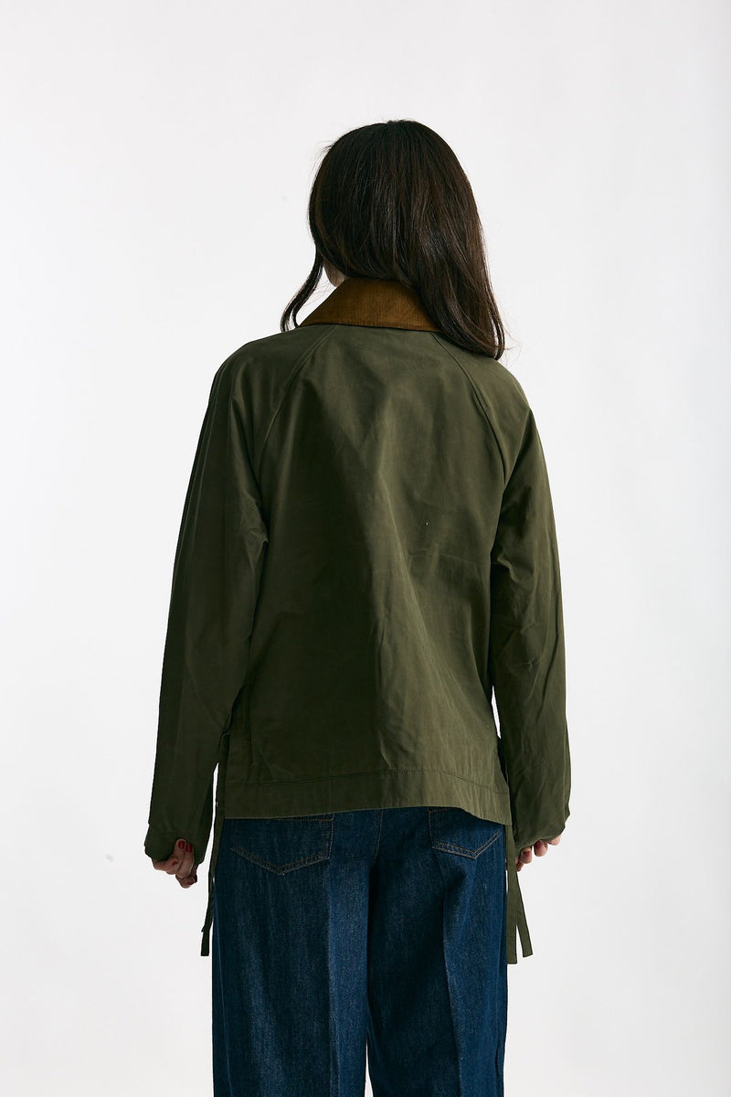 Giubbino antipioggia MEDLAN verde women Barbour - 3