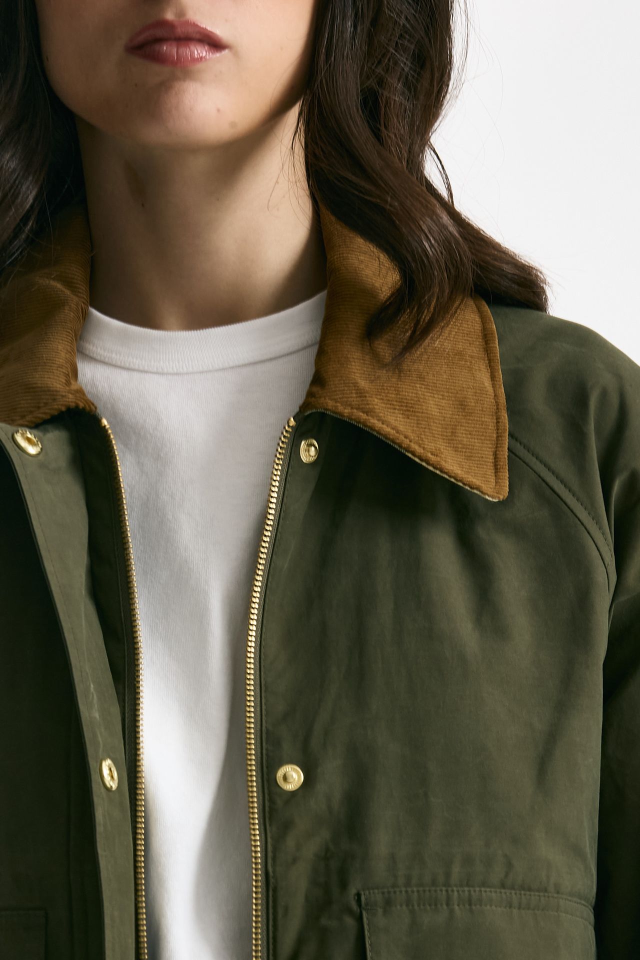 Giubbino antipioggia MEDLAN verde women Barbour - 5