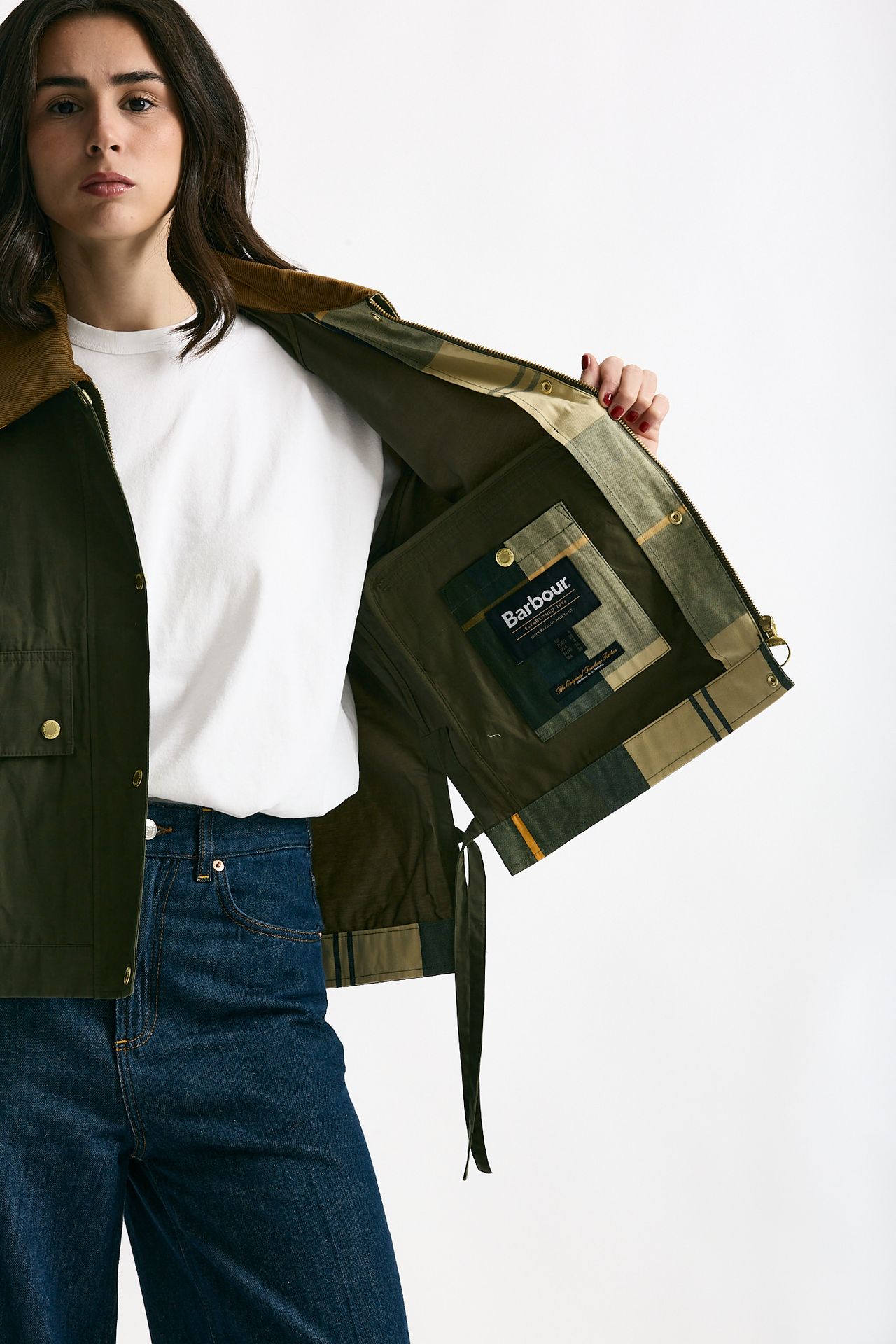 Giubbino antipioggia MEDLAN verde women Barbour - 6