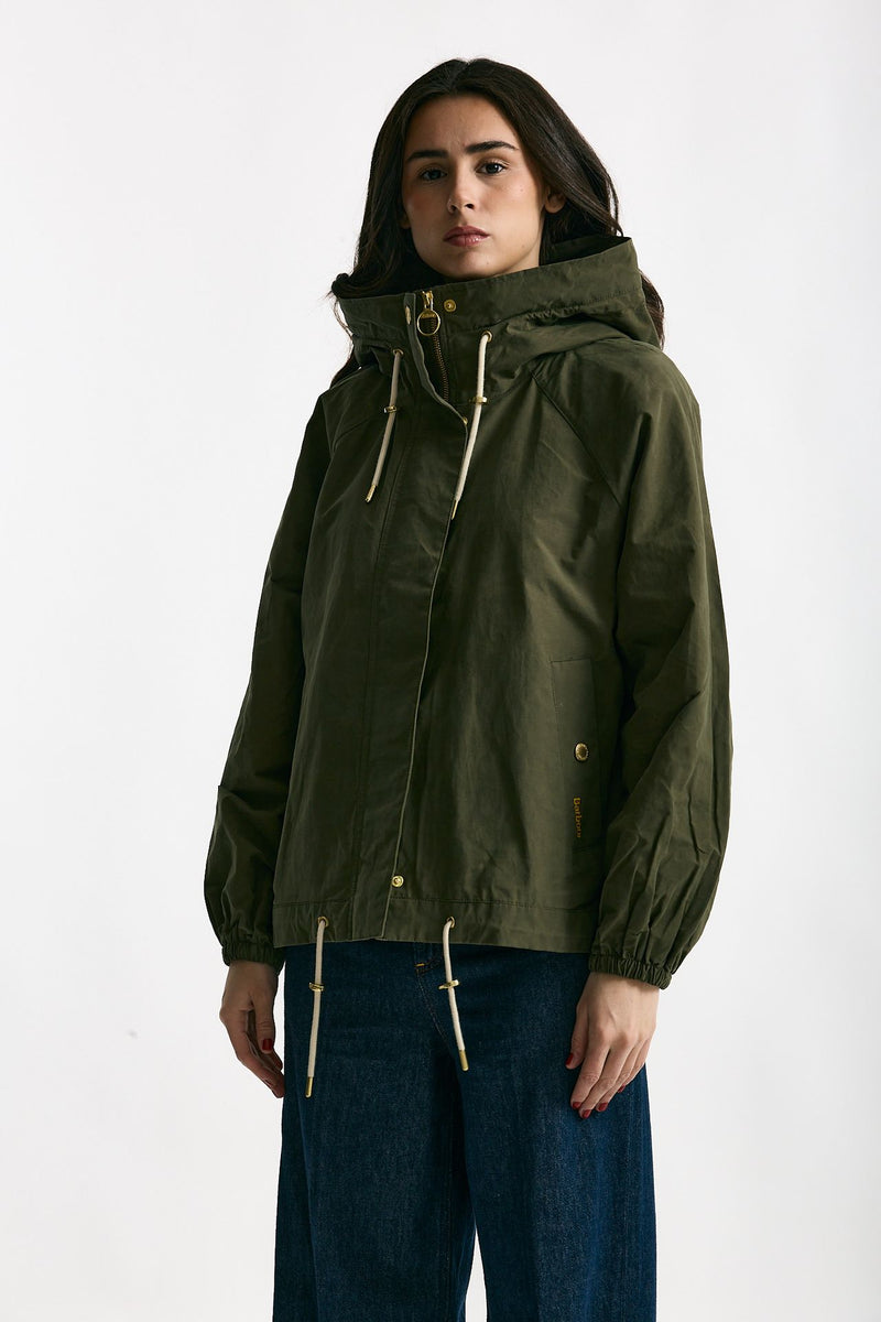 Giubbino antipioggia HAWKRIDGE verde women Barbour - 2