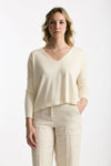 Maglia in seta e cashmere panna women Be you - 2