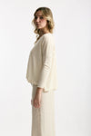 Maglia in seta e cashmere panna women Be you - 1
