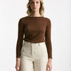 Maglia slim marrone bruciato women Be you - 6