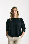 Maglia scatolina blu notte women Be you - 2