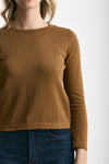 Maglia basic cammello women Marché des palmiers - 5