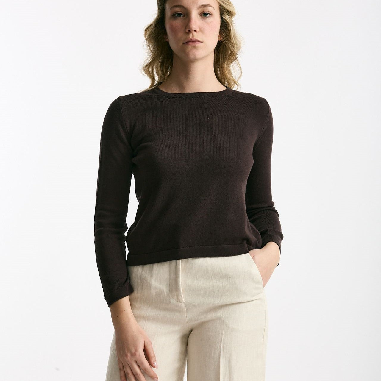 Maglia basic testa moro women Marché des palmiers - 5
