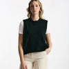 Gilet in maglia nero women Marché des palmiers - 6