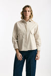 Giacca camicia sabbia women Clouds - 6