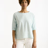 T-shirt over azzurro chiaro women Clouds - 5