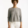 Maglia in cotone lavato grigio women Clouds - 5