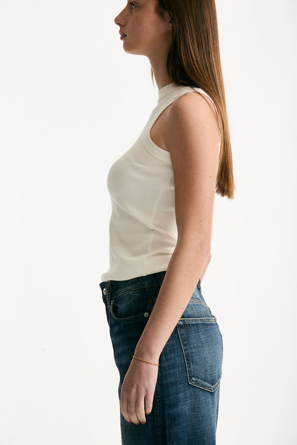 Top scollo america bianco women Department five