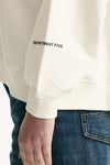 Felpa over bianco ottico women Department five - 4