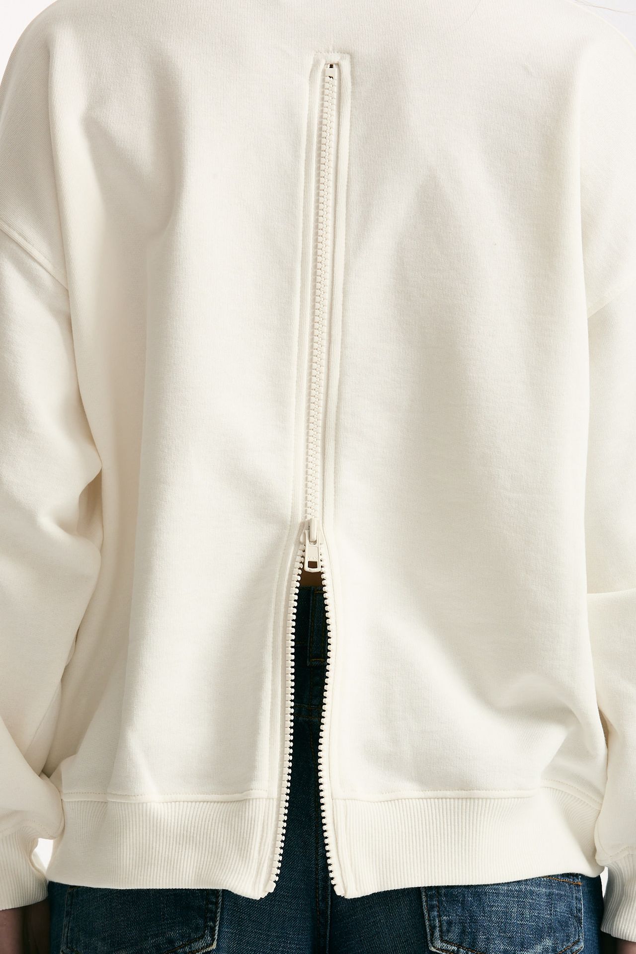 Felpa over bianco ottico women Department five - 5