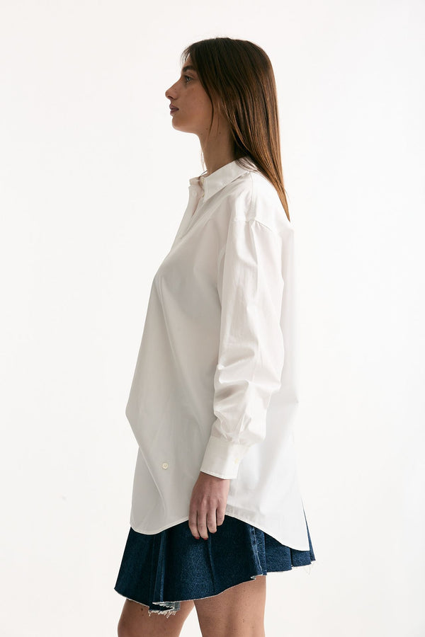 Camicia over bianco ottico women Department five