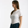 T-shirt a costine bianco women Department five - 5