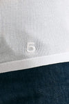 T-shirt a costine bianco women Department five - 4