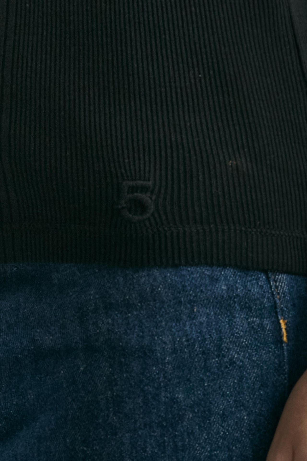 Top scollo america nero women Department five - 5