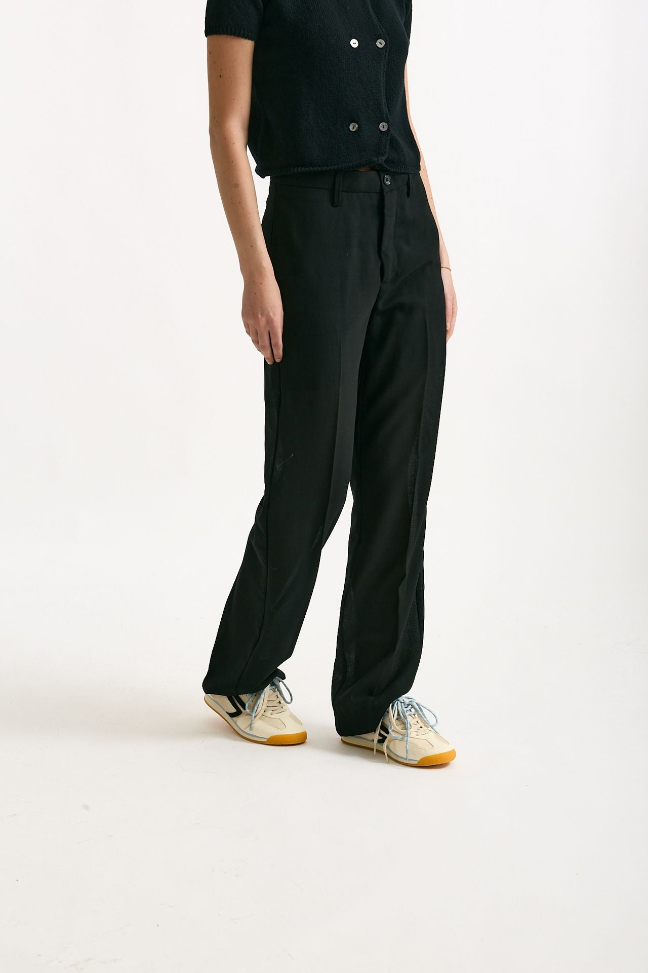 Pantalone dritto NOTES nero women Department five - 3