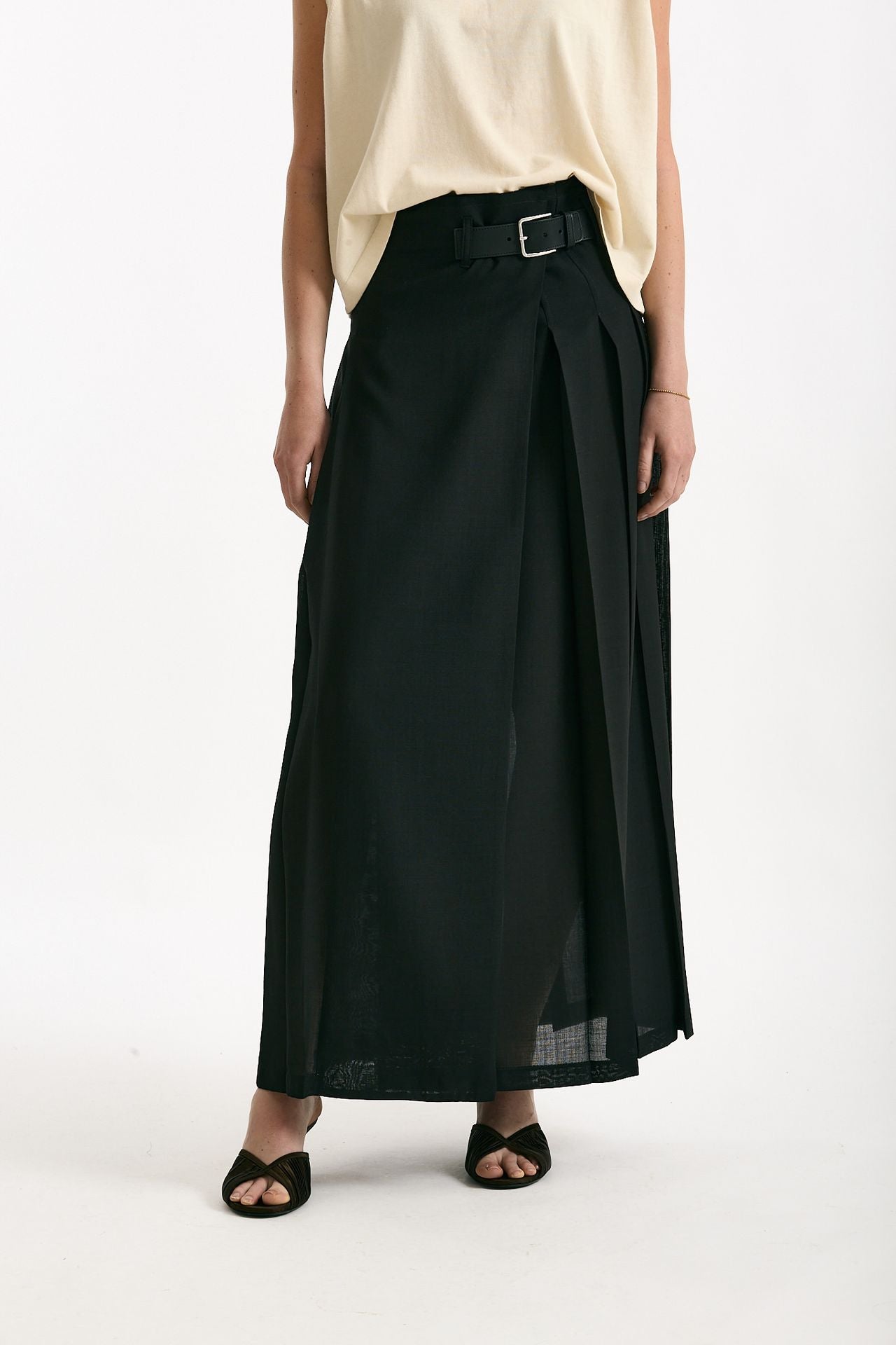 Gonna GILLES lunga a portafoglio nero women Department five - 2
